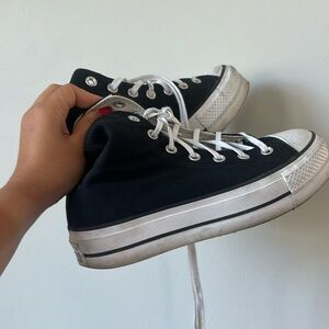 *MUST GO* Converse Hi-Top Platform
